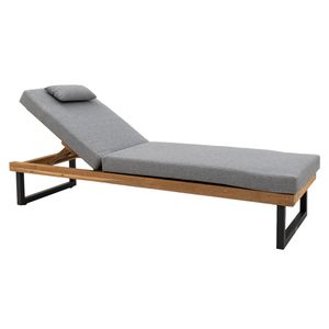 LC Garden Riviona Gartenliege Teak/Polster