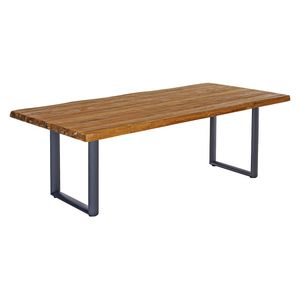 LC Garden Riviona Gartentisch 240x100cm Edelstahl/Teakholz