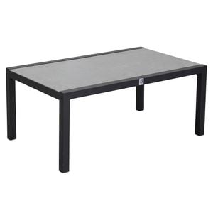 LC Garden Sondrino Couchtisch 100x60cm Aluminium/Glaskeramik