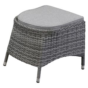 LC Garden Vivera Gartenhocker Aluminium/Geflecht