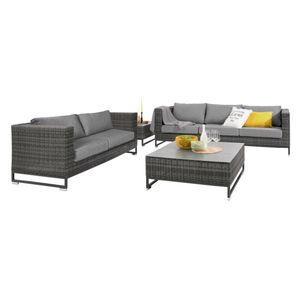 LC Garden Vivera Loungeset Aluminium/Geflecht