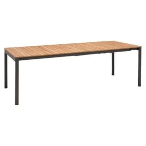 LifestyleGarden Topaz Ausziehtisch 227/279/331x90cm Aluminium/Teak