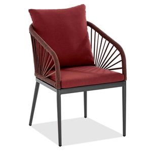 Niehoff Pino Gartensessel Aluminium/Rope