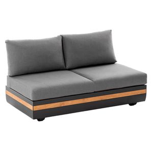Niehoff Volano Gartensofa 149 cm Aluminium/Teak/Polypropylen