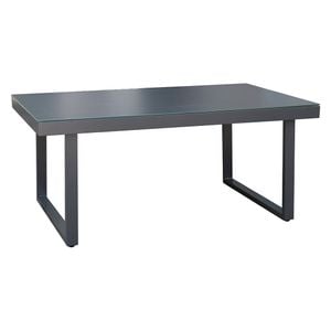 OUTLIV. Alea Gartentisch 160x90cm Aluminium/Glas