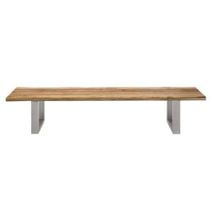 OUTLIV. Ascona Gartenbank 240cm Edelstahl/Teak