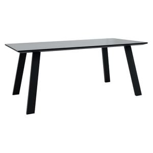 OUTLIV. Burnie Gartentisch 180x90cm Aluminium/Glas