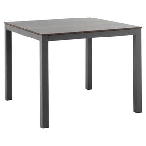 OUTLIV. Gartentisch 90x90cm Aluminium/HPL