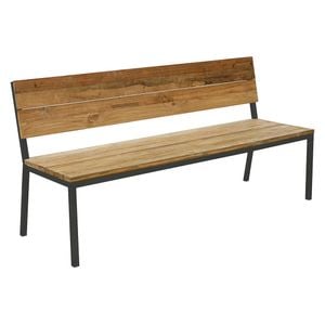 OUTLIV. Kobe Gartenbank 180 cm Edelstahl/Teak