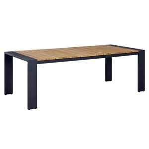 OUTLIV. Konis Gartentisch Aluminium/Teak