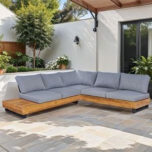 OUTLIV. Madrid Ecklounge Teak/Olefin