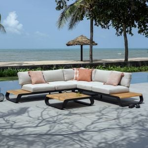 OUTLIV. Palm Springs Ecklounge Aluminium/Polyester