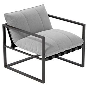 OUTLIV. Reef Loungesessel Aluminium/Sunbrella