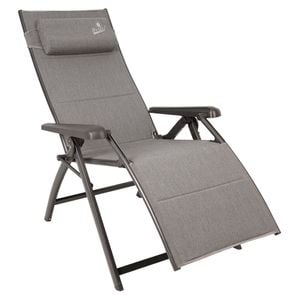 OUTLIV. Relaxliege Aluminium/Sunbrella