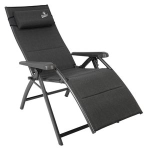 OUTLIV. Relaxliege Aluminium/Sunbrella