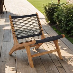 OUTLIV. Santana Loungesessel Teak/Rope