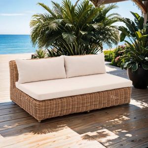 OUTLIV. Versailles Gartensofa Geflecht