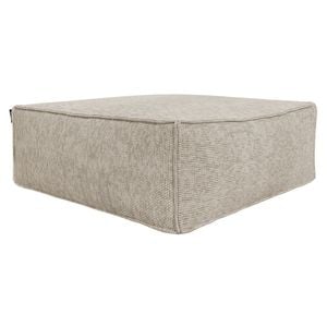 ROOLF Living Silky Loungehocker Polypropylen/Chenille