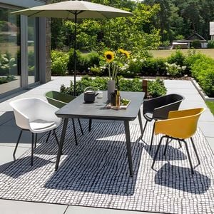 Schöner Wohnen Texel Gartenmöbel-Set 5-tlg. Tisch 170x100cm