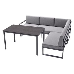 Sieger Adelaide Dininglounge Aluminium/Sunproof