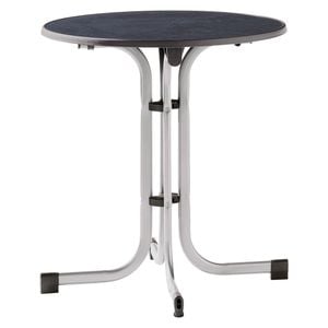 Sieger Boulevard Klapptisch Ø70cm Stahl/Mecalit Pro