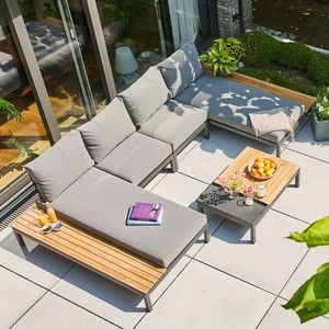 Siena Garden Alvida Ecklounge Aluminium/Polyester