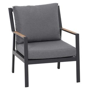 Siena Garden Londra Loungesessel Aluminium/Ranotex