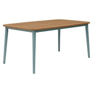 Solpuri Charlie Gartentisch Aluminium/Teak