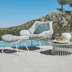 Solpuri Chill Loungesessel XL Aluminium/Acryl