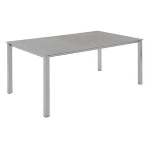 Solpuri Classic Ausziehtisch 160/220x100 cm Edelstahl/Dekton