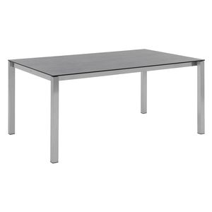 Solpuri Classic Ausziehtisch 160/220x100 cm Edelstahl/HPL