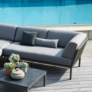 Solpuri Club Gartensofa 171 cm Aluminium/Rope/Acryl