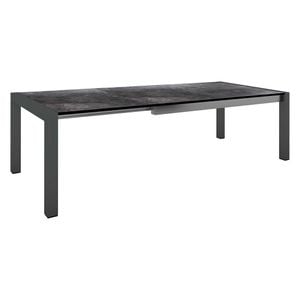Stern Ausziehtisch 174/214/254x90cm Aluminium/Silverstar