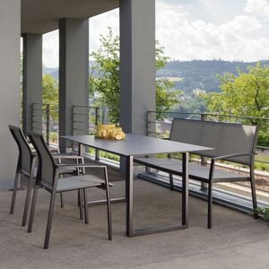 Stern Kari Gartenmöbel-Set 4-tlg. Tisch 160x90cm