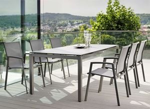 Stern New Top Gartenmöbel-Set 7-tlg. Tisch 200x100cm