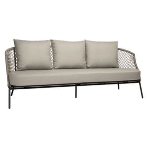 Stern Odea 3-Sitzersofa Aluminium/Rope/Polyacryl