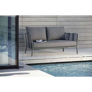 Stern Space Gartensofa Aluminium/Gurtbespannung