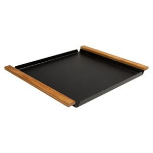 Stern Tablett 48x40cm Aluminium/Teak