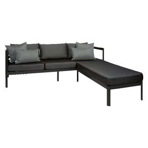 Stern Viggo Loungeset 2-tlg. Aluminium/Textilene