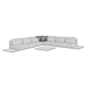 Suns Kota Eckmodul Aluminium/Polster