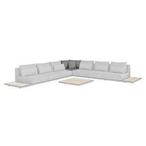 Suns Kota Ecklounge Aluminium/Polster