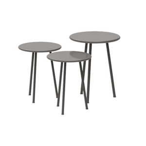 Vermobil Daisy Beistelltisch 3er-Set Stahl