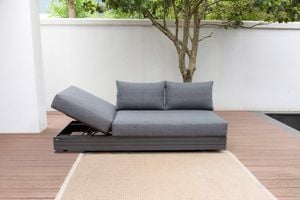 Zebra Cubo Gartensofa Aluminium/Olefin