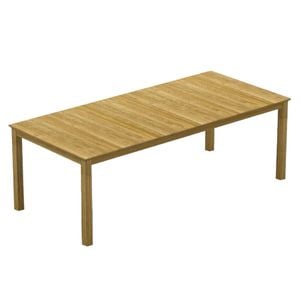 Zebra Derex Gartentisch 220x100cm Teak