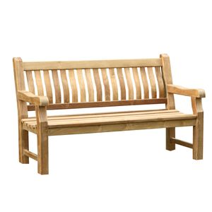 deVries Park Gartenbank 165cm Teak
