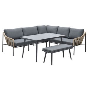 Garden Impressions Semarang Dininglounge Aluminium/Rope