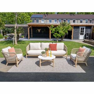 Garden Impressions Talara Loungeset 4-tlg. Akazie/Polster