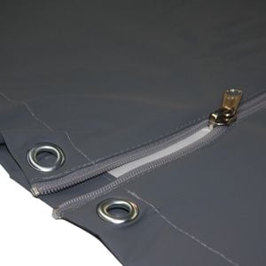 Heinemeyer Schutzhülle 95x95cm für Tische, Teak-Safe grau