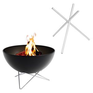 höfats BOWL 70 Feuerset flex Edelstahl/Stahl