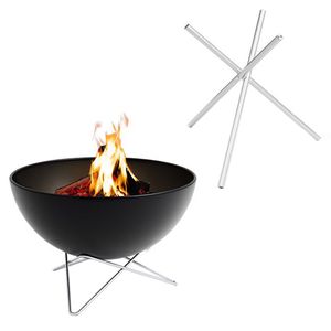 höfats BOWL Feuerset flex Edelstahl/Stahl